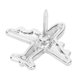 thumbnail image 1 of Pins de empuje de Avión, Lindas Correas de Pulgar Decorativas Portátiles 30 piezas Pequeñas Exquisitas para la Tabla de Corcho para la Imagen, 1 of 7