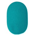 thumbnail image 1 of Colonial Mills Rug BR56R144X144 Boca Raton - Turquoise 12 ft. round Braided Rug, 1 of 1