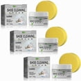 thumbnail image 1 of 3pcs New 100g White Shoe Cleaning Cream Multi-functional Sports Maintenance Brightening, 1 of 5