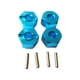 thumbnail image 1 of Montaje adaptador hexagonal de rueda de Aleación de aluminio Bewildely 4 piezas 5MM para 1/10 AXIAL SCX10 azul, 1 of 6