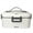 White+ Gray, variant on Electric Lunch Box Food Heater, 80W Heated Lunchbox for Adults, Portable Food Warmer with 1.8L Stainless Steel Container/Fork/Spoon for Car Office School, 2 Compartments with Carry Bag 12V-24V 110V