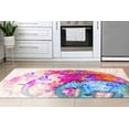 thumbnail image 4 of Animal Rugs, Kitchen Rug, Colorful Rugs, Accent Rugs, Personalizeds Rugs, Bedroom Rug, Animal Rug, Floral Three Elephants Rugs, Soft Rugs, 3.3'x5' - 100x150 cm, 4 of 8