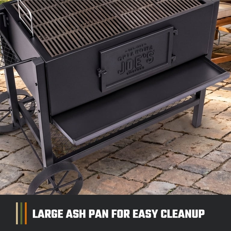 Oklahoma Joe's Judge Outdoor BBQ Charcoal Grill - Walmart.com