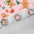 thumbnail image 4 of Feelyou Merry Christmas Black Out Curtains, Gingerbread Man Curtains Pack of 2 (42x63 Each), Kids Teens Boys Girls Bedroom Curtains, Blackout Curtains Home Decor, 4 of 6