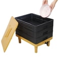 thumbnail image 6 of Large Capacity 3-Tray Worm Composter Kit 65L Stackable System for Nutrient-Rich Compost Efficient Indoor & Outdoor Vermicomposting Starter Odor-Free Recycling Bin Earth-Friendly Design, 6 of 17