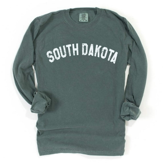 SOUTH DAKOTA Graphic Garment dyed T-Shirt