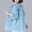 Blue, variant on Dxzfnsa Women's Coats Womens Fashion Solid Color UPF 50 Sun Protection Jackets Lightweight Full Zip Long Sleeve Coats with Pockets
