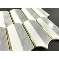 thumbnail image 7 of 3.75" x 6" Marble Mosaic Wall & Floor Tile - Case (10 Sheets), 7 of 7