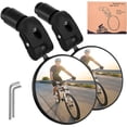 thumbnail image 1 of Bike Mirror, Bicycle Mirrors Handlebar Rearview Mirror,Easy to Install,360° Rotating Adjustable HD Safety Convex Mirror with Wide Filed of View (2 Pack) for Road Mountain Scooter Bike, 1 of 8