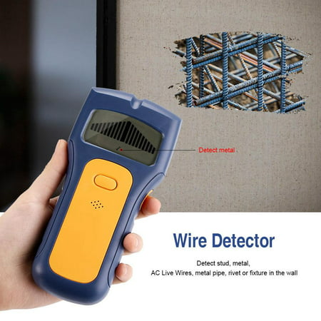 Anauto Wire Finder,Wire Detector,1pc Stud Wood Wall Center Finder Scanner LCD Metal AC Live Wire Detector Tool