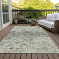 thumbnail image 6 of Addison Rugs Chantille Indoor/Outdoor Transitional Diamond Silver Washable Rectangle Rug, 5' x 7'6", 6 of 6