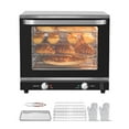 thumbnail image 1 of KFFKFF Commercial Countertop Oven, 66L 4-Tier Toaster Oven, 2800W Electric Baking Oven with Tempered Glass Door, Wire Racks Clip Tray Gloves, 1 of 9