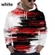 thumbnail image 3 of Sudaderas con capucha personalizadas para hombre, con estampado 3D en blanco y negro, estilo hip hop, de manga larga y talla grande, 3 of 4