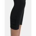 thumbnail image 4 of Avia Women's SoftSculpt Ruched High Rise Capri Leggings, 21" Inseam,Sizes XS-XXXL, 4 of 7