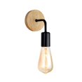 thumbnail image 3 of Aplique de pared Accesorios de iluminación Iluminación Garaje Exterior E27 Almacén Lámpara montada pared Moderna para sala de estar Negro Colco Luces de pared del dormitorio, 3 of 8
