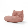 thumbnail image 5 of Indecor Home 34.2" Soft Lazy Sofa for Living Room Bedroom Single Seater Floor Sofa Pink, 5 of 5