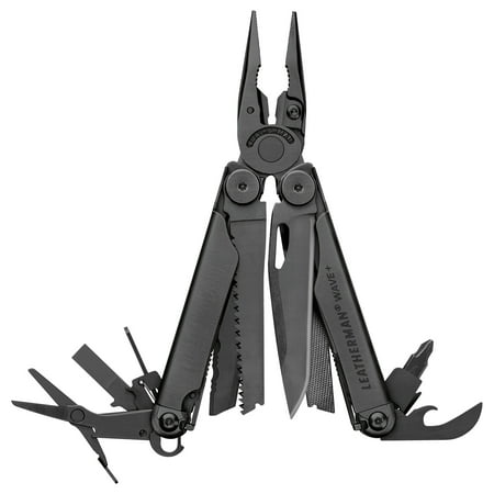 LEATHERMAN - Wave Plus Multitool with Premium Replaceable Wire Cutters and Spring-Action Scissors,