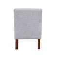 thumbnail image 3 of Linon Bynum Slipper Side Accent Chair, Light Gray, 3 of 4