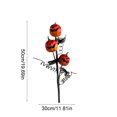 thumbnail image 3 of Esquejes de hoja de arce negro de Halloween | Ramas muertas de decoración del hogar de terror | Tallos florales artificiales de 19,7 pulgadas | Decoración reutilizable del Festival de los Fantasmas, 3 of 6