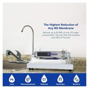 Portable Counter Top Alkaline Reverse Osmosis Water Filtration System - 50 GPD
