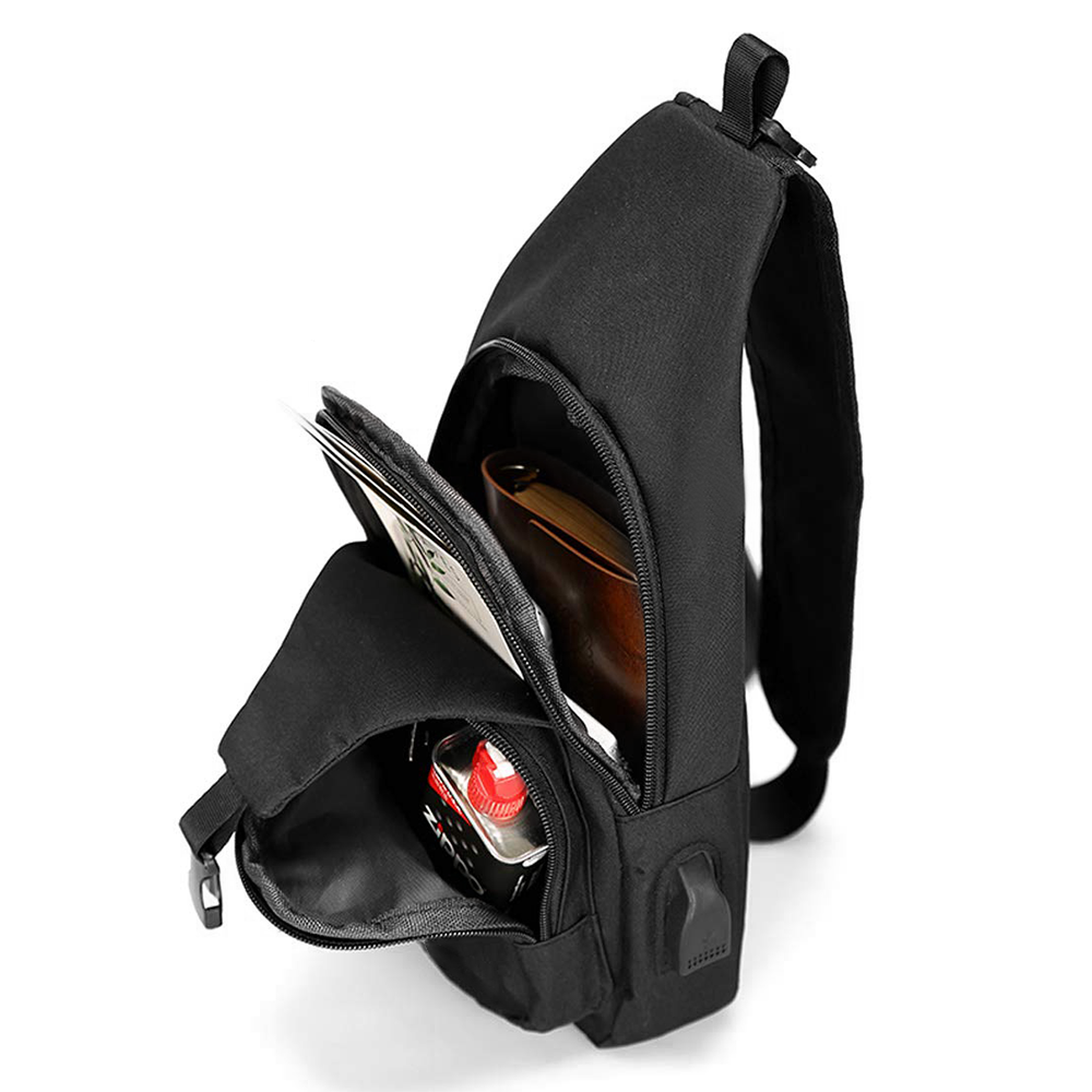 VIISHARE Crossbody Sling Bag with USB Charging photo 4