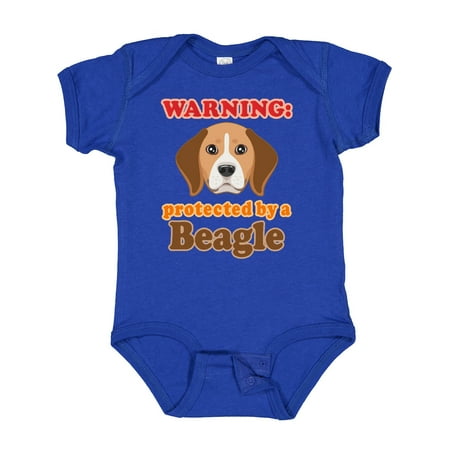 

Inktastic Beagle Dog Gifts Protected by Gift Baby Boy or Baby Girl Bodysuit