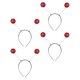 thumbnail image 5 of 4pcs Shiny Creative Hair Hoops Balls Costume Party Festival Headdress Prop for Cosplay Events Celebrations Unique Hair Decoration, 5 of 5