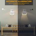 thumbnail image 2 of Night Light Plug in, Outlet Extender with Night Light, ATTOE Multi-Plug Outlet with Automatic Sensor Light Warm White LED Nightlight Plug Adapter for Home, Kids Room, Corridor,Bedroom (2, 2 of 5