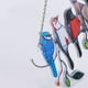 thumbnail image 4 of Billuyoard 7 pájaros ventana pájaro decoración nórdica habitación de bebé colgantes niños hogar cordón colgante acrílico 4 pájaros Decoración del hogar, 4 of 6