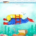 thumbnail image 3 of Children's Outdoor Swimming Toys Wind Up Diver Doll Playing Water Diving Man Clockwork Swimming Bath Toys, 3 of 4