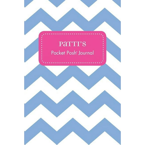 Patti's Pocket Posh Journal, Chevron (Paperback)