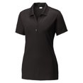 thumbnail image 5 of Yellow Rooster Women's PosiCharge Competitor Polo Shirts Black XL, 5 of 6