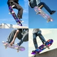 thumbnail image 5 of Complete Skateboards for Beginners,7 Layer Canadian Maple Double Kick Deck,31''Pro Cruiser Skull Skate Board, 5 of 5
