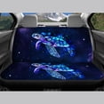 thumbnail image 6 of Pzuqiu Sea Turtle Car Seat Covers 3 Pieces Car Seat Covers Full Set Breathable Interior Accessories Suitable for Truck Sedans, 6 of 10