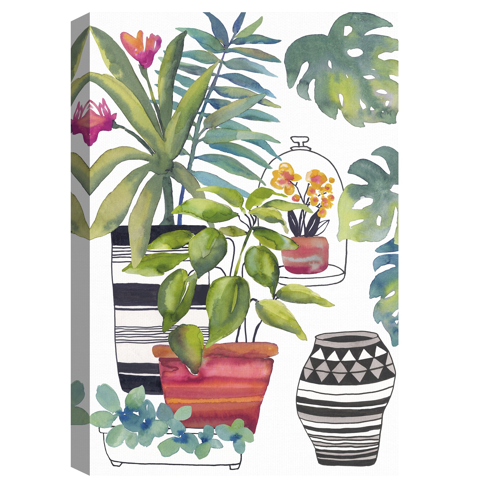 Urban Jungle by Sandra Jacobs Canvas Art Print