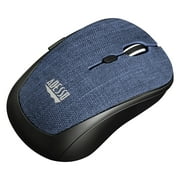 Adesso iMouse S80L - Wireless Fabric Optical Mini Mouse - Blue