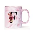 thumbnail image 1 of Initial Mugs, Ceramic 11oz Personalized Coffee Mugs, F, 1 of 7