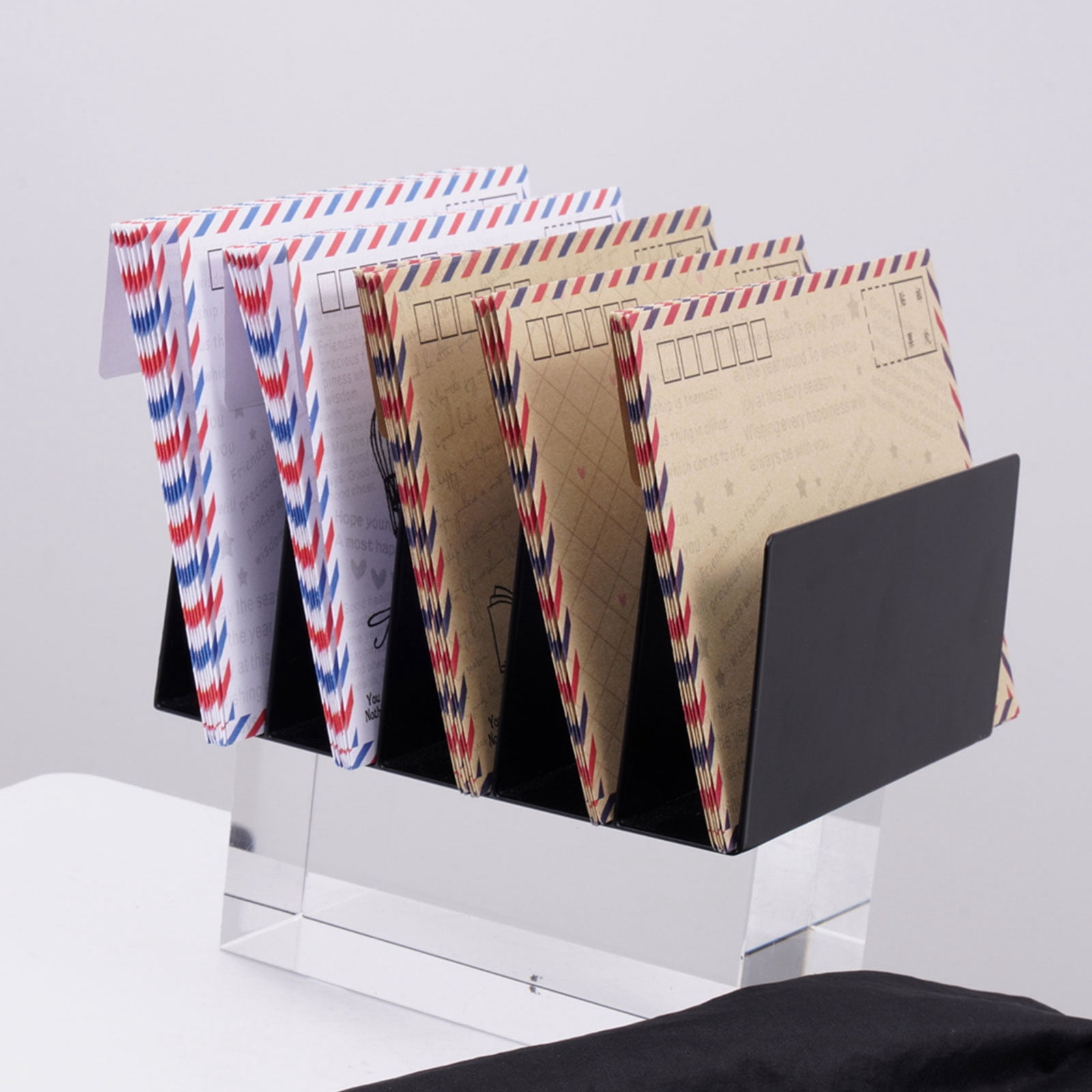 Desk File Organizers Metal File Folder Holders File Sorter Document Organizers for School and Home Use