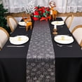 thumbnail image 4 of Tapete de mesa Snowkingdom Christmas Snowflake plateado 275 cm, 4 of 7