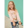 thumbnail image 4 of POPTEM Toddler Girls Sweatshirt Cotton Pullover Casual Sweater Long Sleeve Giraffe Graphic Tops 2t, 4 of 5