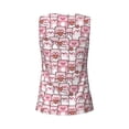 thumbnail image 5 of Gaeub Kawaii Pig Women's Workout Tank Tops Lightweight Sleeveless Shirts for Women for Athletic Running Tennis Yoga - Large, 5 of 9