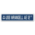 thumbnail image 1 of SignMission Wrangell Ae 12 SSN- 4 x 18 Po A-16 Signe de Rue - USS Wrangell Ae 12, 1 of 1