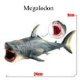 thumbnail image 2 of Fridja Megalodon-Prehistoric Shark Ocean Education Animal Figure Model Kids Toy Gift, 2 of 7