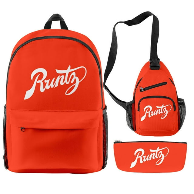 Set de mochilas escolares de anime Runty Satchel para niños