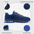 thumbnail image 3 of AiEles Mens Air Running Shoes Workout Tennis Shoes Lightweight Breathable Athletic Sneaker Gym Jogging Size7-13, 3 of 7