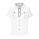 thumbnail image 4 of pstuiky Camisas de vestir de manga corta para hombre, Blusa informal de manga corta con capucha, botones y bolsillo con cordón de color sólido para hombre. camisas casuales para hombre m, 4 of 6