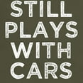 thumbnail image 3 of CafePress - Still Plays With Cars Funny Saying Men's S T Shirt - Men's Classic Graphic Cotton T-Shirt, 3 of 4