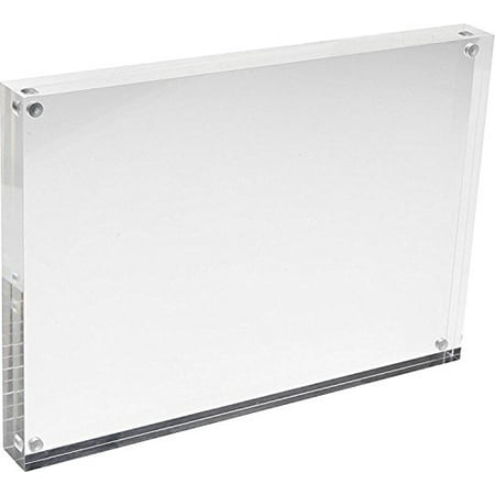 acrylic cq 8x10 magnetic frames clear frame pack
