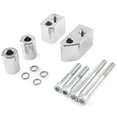 thumbnail image 2 of 1-1/4'' Driver Floorboard Spacer Extension For Harley Street Tri Glide Chrome, 2 of 5