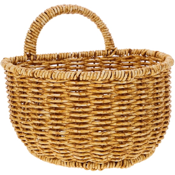 Cell Phone Stand Kitchen Storage Basket Wall Hanging